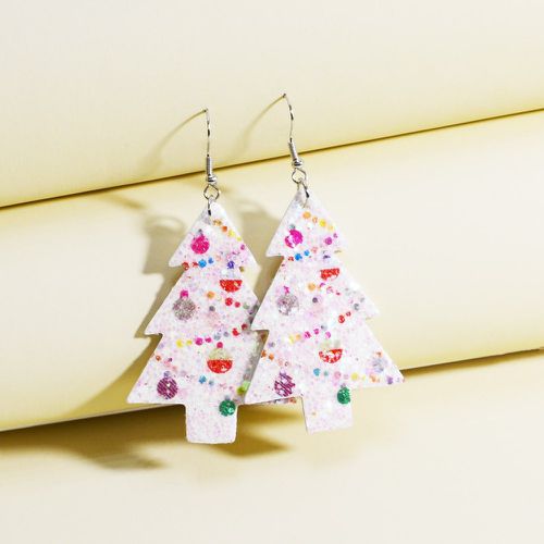 Pendants d'oreilles à sequins arbre de Noël - SHEIN - Modalova