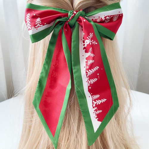 Bandeau pour cheveux arbre de Noël & à imprimé wapiti - SHEIN - Modalova