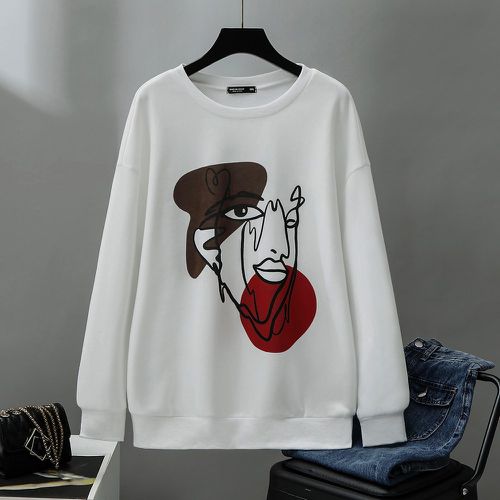 Sweat-shirt figure - SHEIN - Modalova