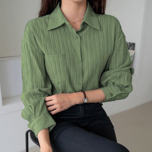 Chemise avec poche - SHEIN - Modalova