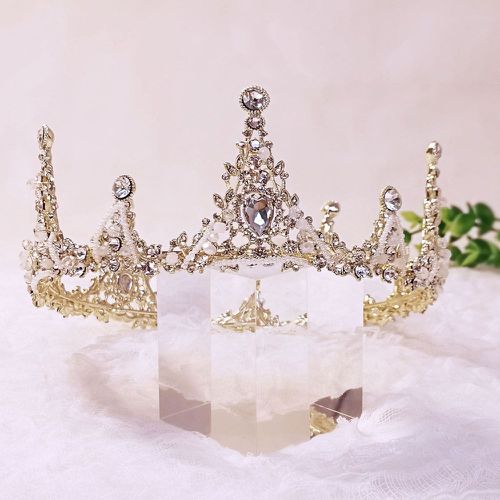 Couvre-chefs de mariée cristal design couronne - SHEIN - Modalova