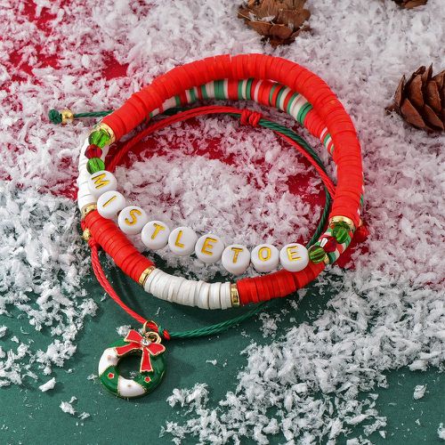 Pièces Bracelet Noël à breloque de couronne - SHEIN - Modalova