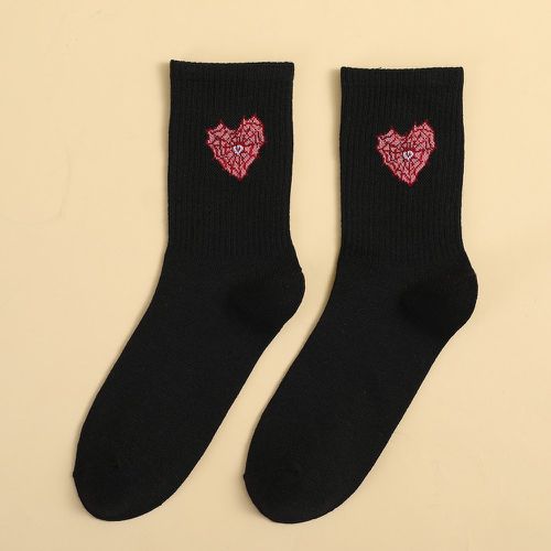 Chaussettes avec motif cœur - SHEIN - Modalova