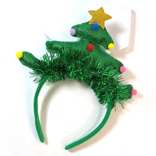 Bandeau Noël scintillant avec arbre et clinquant - SHEIN - Modalova