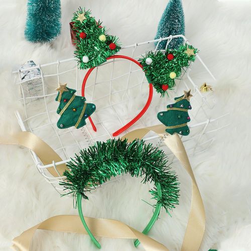 Pièces Bandeau avec arbre de Noël clinquant - SHEIN - Modalova