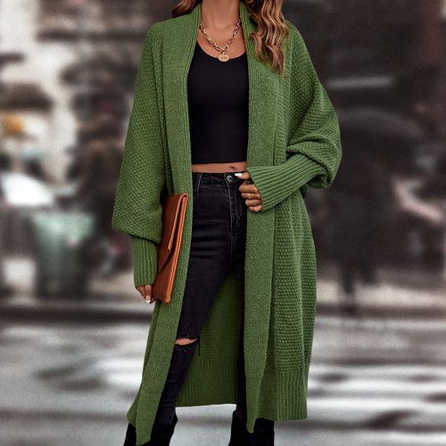 Cardigan SHEIN Vert pour Femme | Modalova