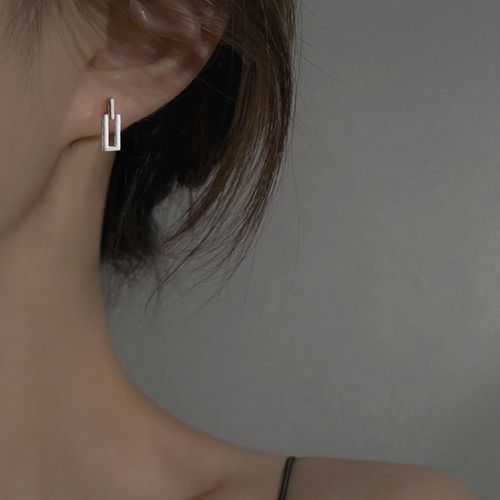 Boucles d'oreilles rectangle design - SHEIN - Modalova
