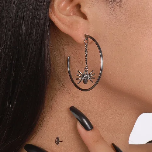 Boucles d'oreilles à détail toile d'araignée - SHEIN - Modalova