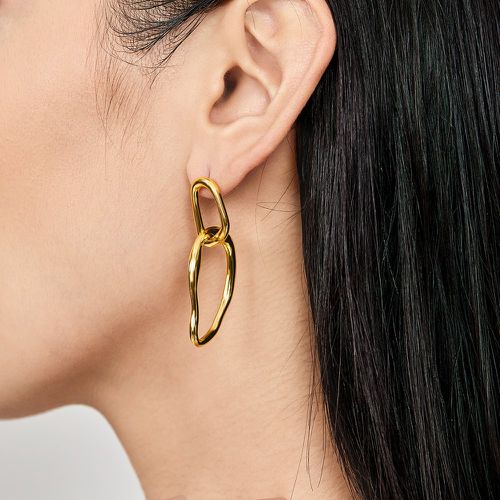 Boucles d'oreilles à design chaîne - SHEIN - Modalova