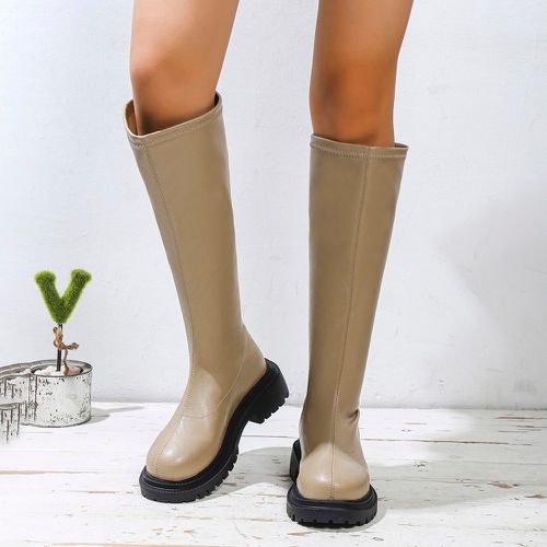 Bottes de combat zippé - SHEIN - Modalova