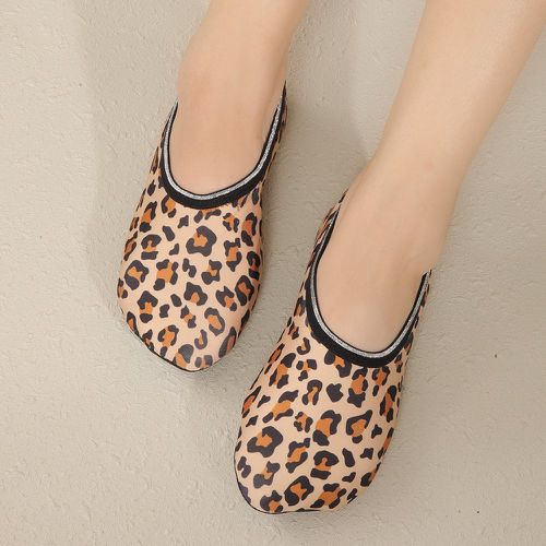 Socquettes invisibles à motif léopard - SHEIN - Modalova