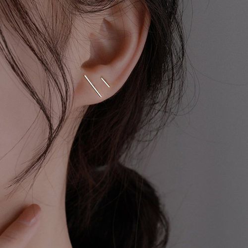 Paires Clous d'oreilles minimaliste - SHEIN - Modalova