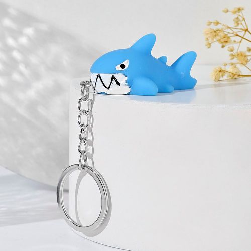 Porte-clés à motif requin dessin animé breloque - SHEIN - Modalova