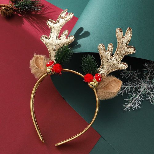 Bandeau Noël à paillettes ramure & à détail champignon - SHEIN - Modalova