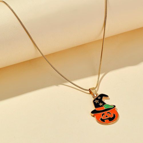 Collier à pendentif halloween citrouille - SHEIN - Modalova