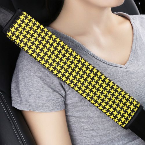 Pièce Coussin de ceinture de siège de voiture à motif géométrique - SHEIN - Modalova
