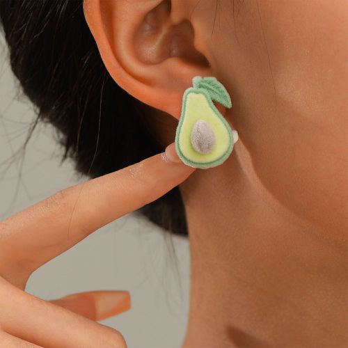 Clous d'oreilles design fruit - SHEIN - Modalova