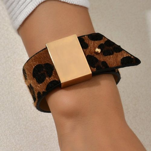 Bracelet à motif léopard - SHEIN - Modalova