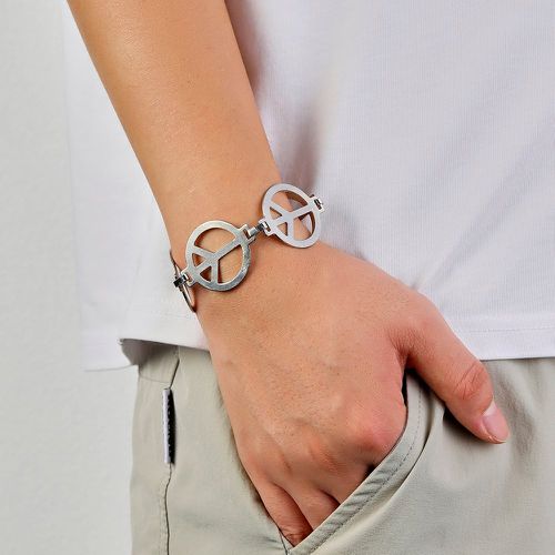 Homme Bracelet symbole de la paix - SHEIN - Modalova