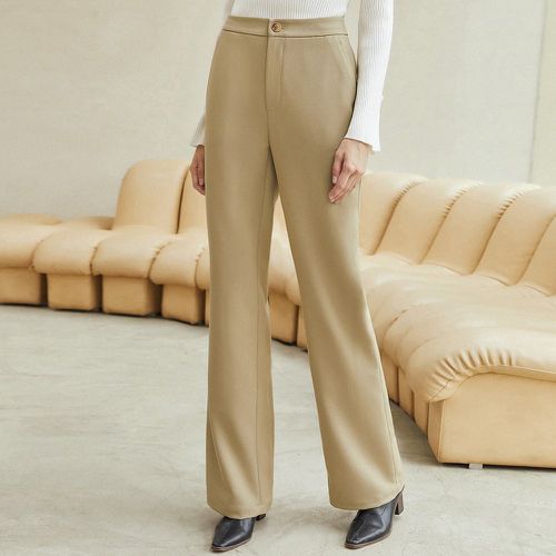 Pantalon tailleur en viscose longue - SHEIN - Modalova
