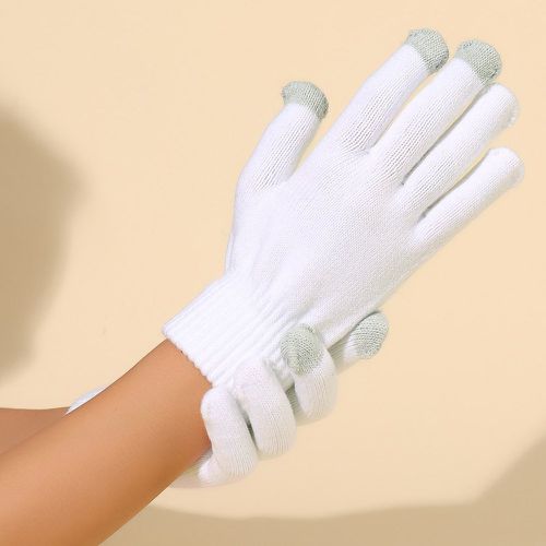 Gants bicolore - SHEIN - Modalova