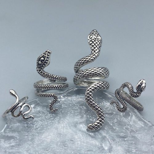 Pièces Anneau design serpent croisé - SHEIN - Modalova