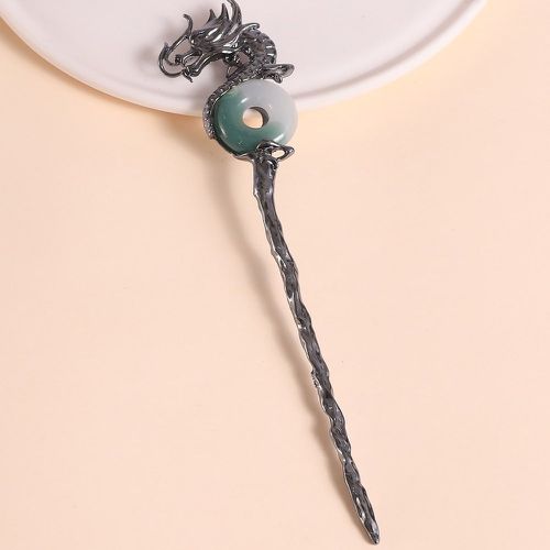 Épingle à cheveux design torsadé rond & dragon chinois - SHEIN - Modalova