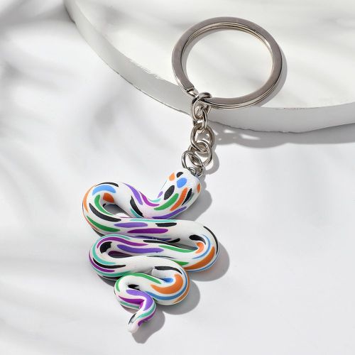 Porte-clés de couleur aléatoire à breloque serpent - SHEIN - Modalova