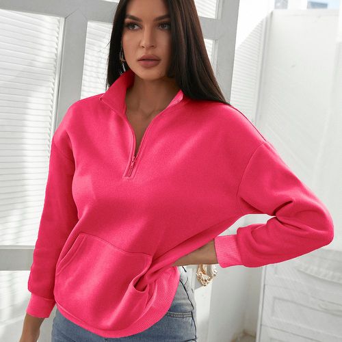 Sweat-shirt zippé - SHEIN - Modalova