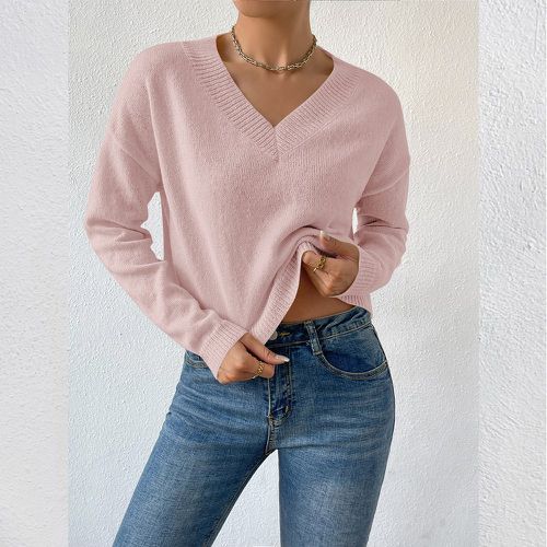 Pull col en V - SHEIN - Modalova