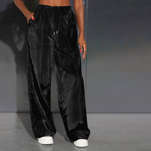 Pantalon ample à cordon à poche - SHEIN - Modalova