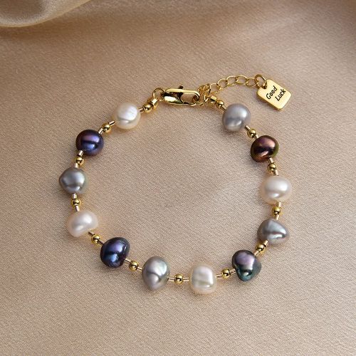 Bracelet perle de culture - SHEIN - Modalova