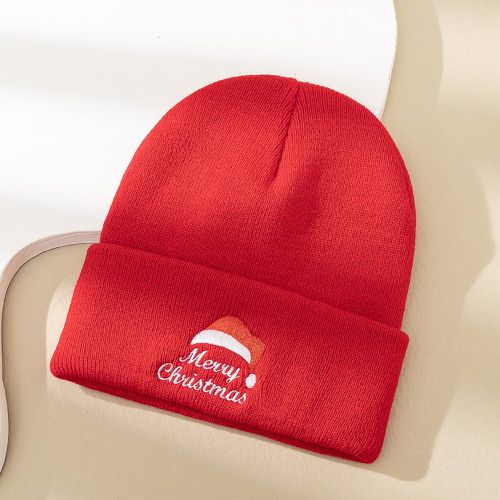 Bonnet chapeau de Noël à imprimé - SHEIN - Modalova