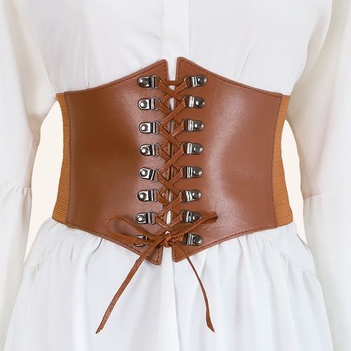 Ceinture corset à lacets - SHEIN - Modalova