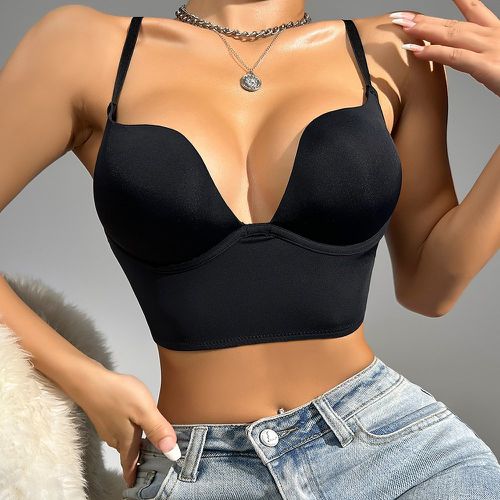 Soutien-gorge unicolore à armature - SHEIN - Modalova