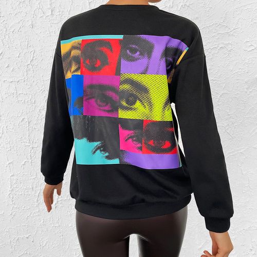 Sweat-shirt figure - SHEIN - Modalova