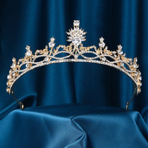 Bandeau zircone cubique à détail de couronne de mariée - SHEIN - Modalova