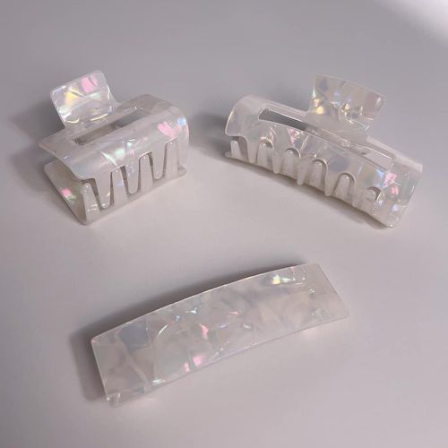 Pièces Set d'accessoires pour cheveux rectangle design - SHEIN - Modalova