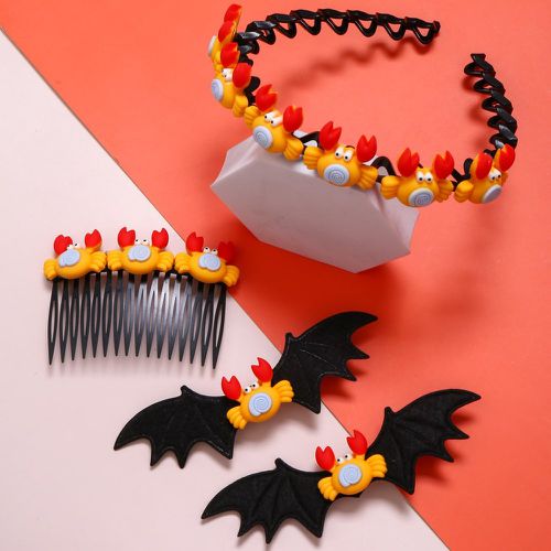 Pièces Set d'accessoires pour cheveux crabe & à détail aile - SHEIN - Modalova