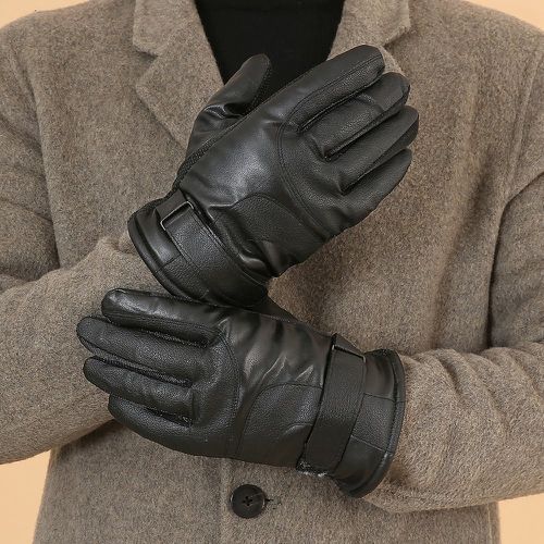 Gants avec doublure en polaire - SHEIN - Modalova