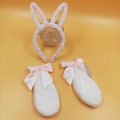 Pièces oreille de lapin & à nœud papillon Costume Set d'accessoires pour cheveux - SHEIN - Modalova