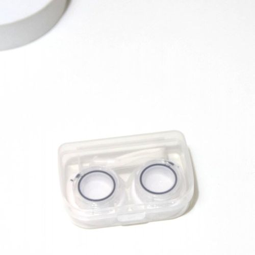 Set Boîte pour lentilles de contact transparent - SHEIN - Modalova