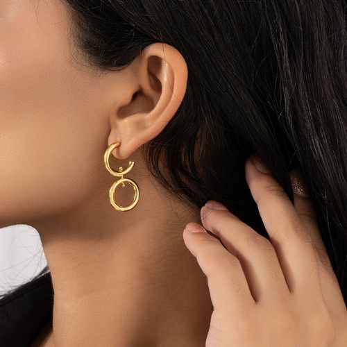 Boucles d'oreilles à détail cercle - SHEIN - Modalova