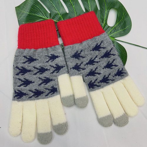 Gants à motif géométrique - SHEIN - Modalova