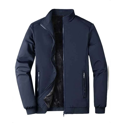 Manteau d'hiver à doublure thermique zippé - SHEIN - Modalova