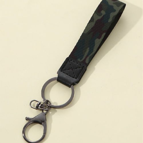 Porte-clés minimaliste avec à motif de camouflage dragonne - SHEIN - Modalova