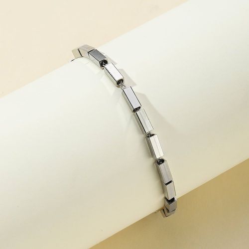 Bracelet perlé rectangle - SHEIN - Modalova