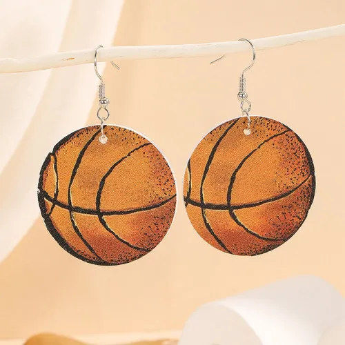 Pendants d'oreilles basket-ball - SHEIN - Modalova