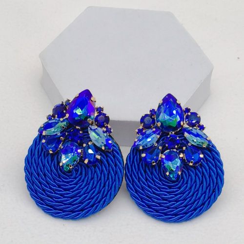Boucles d'oreilles avec strass - SHEIN - Modalova