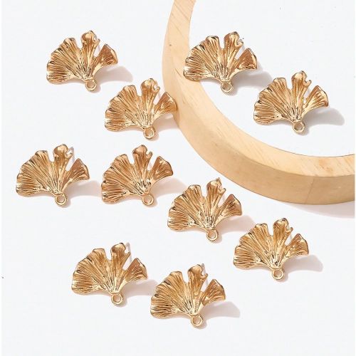 Pièces/set Créatif En Alliage De Zinc ginkgo biloba DIY Boucles D'oreilles Accessoire Pour Fabrication De Bijoux DIY - SHEIN - Modalova